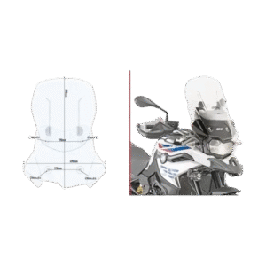 Kit spoiler bmw f750gs(2019) for d5127s.d5127st.af5127